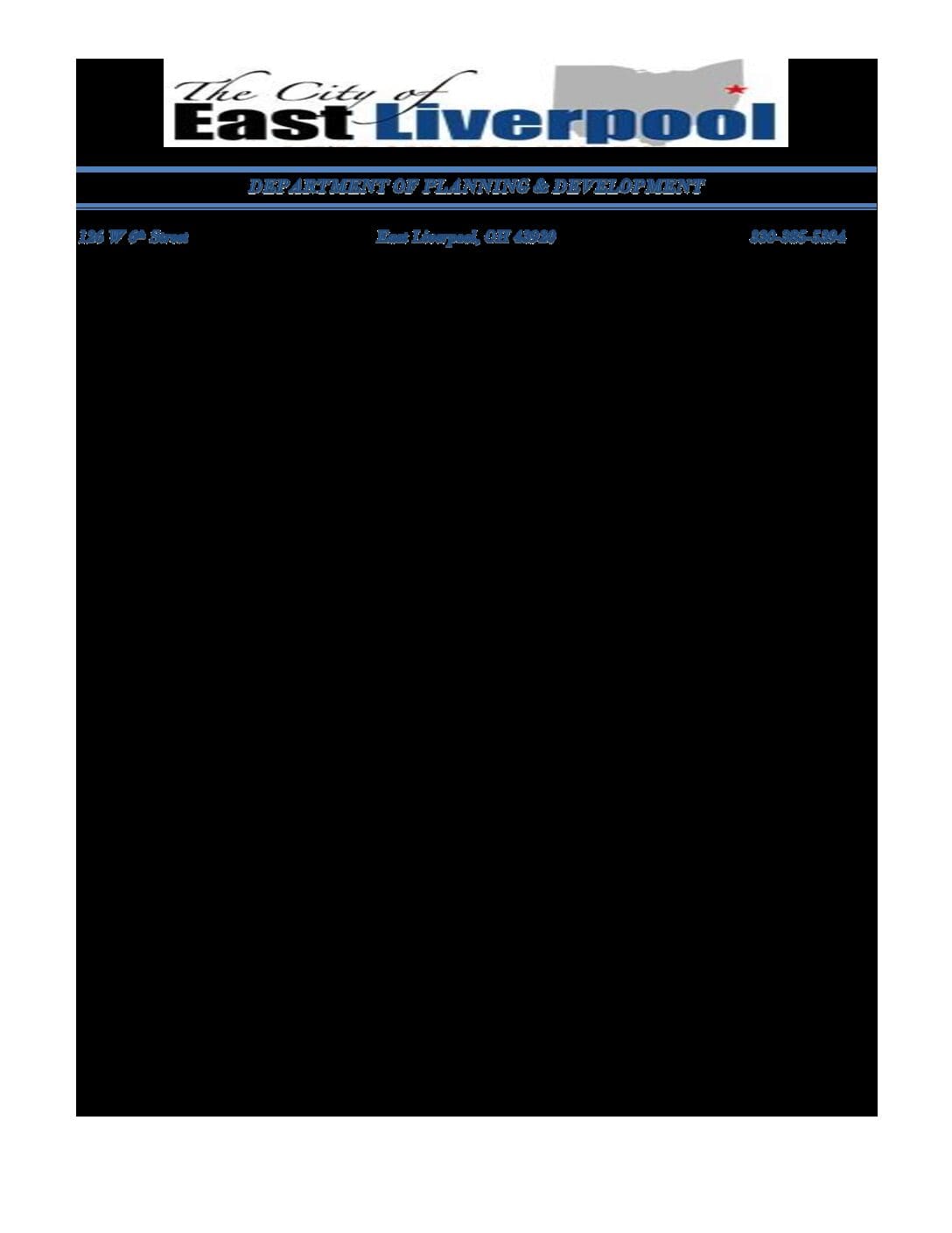 The City of East Liverpool