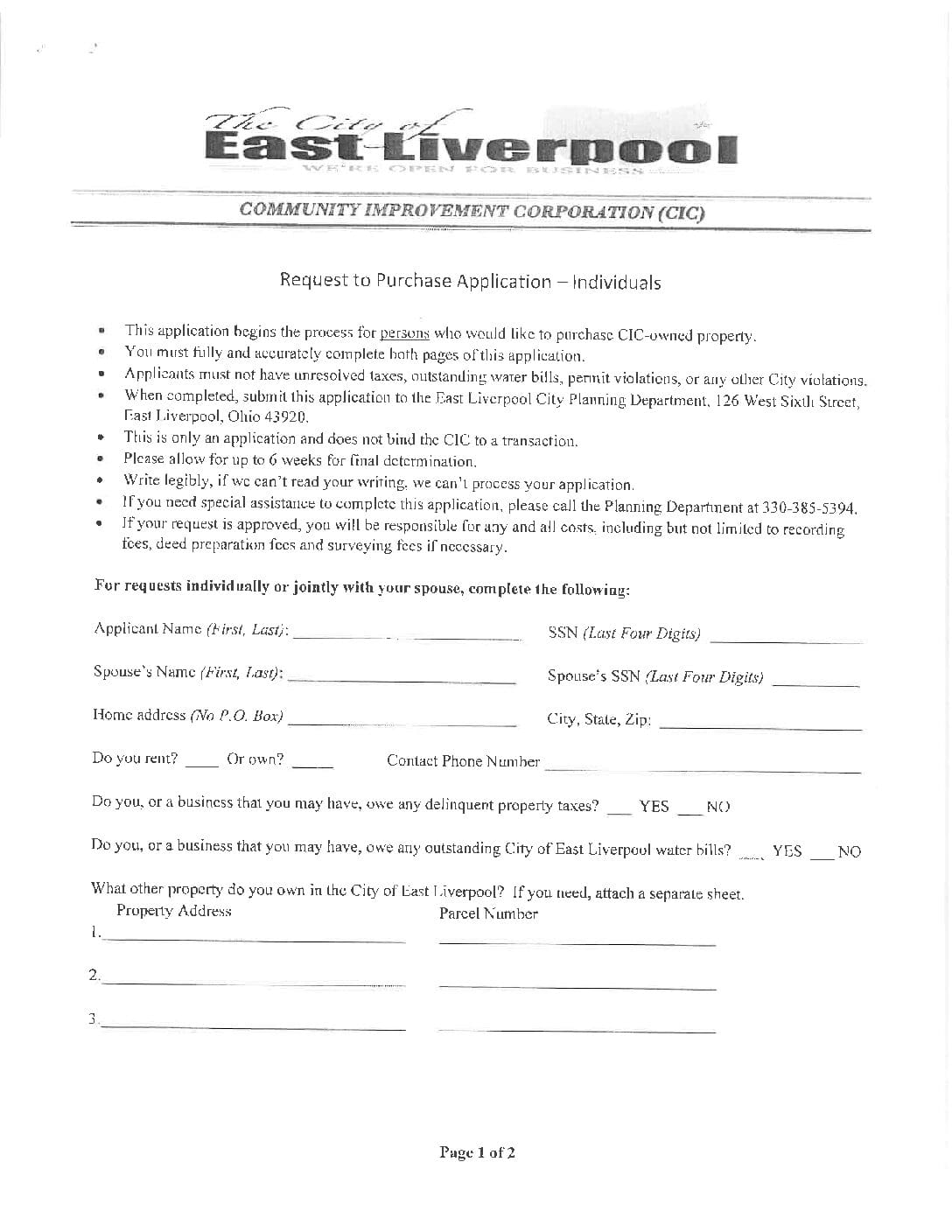 The City of East Liverpool